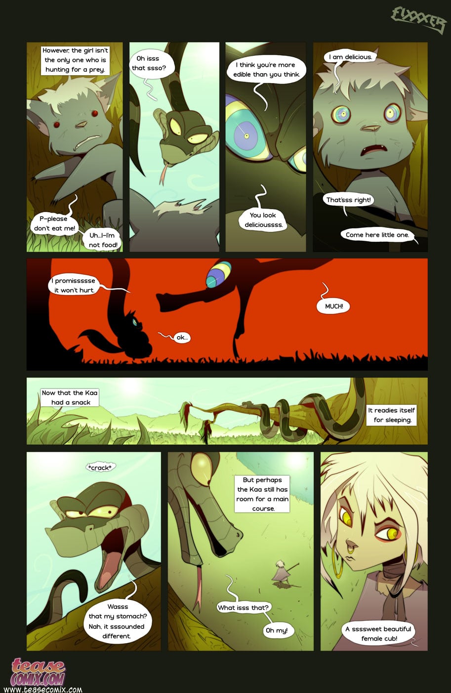 The Snake and The Girl 1 – Fixxxer [photo 3] - MangaPorn