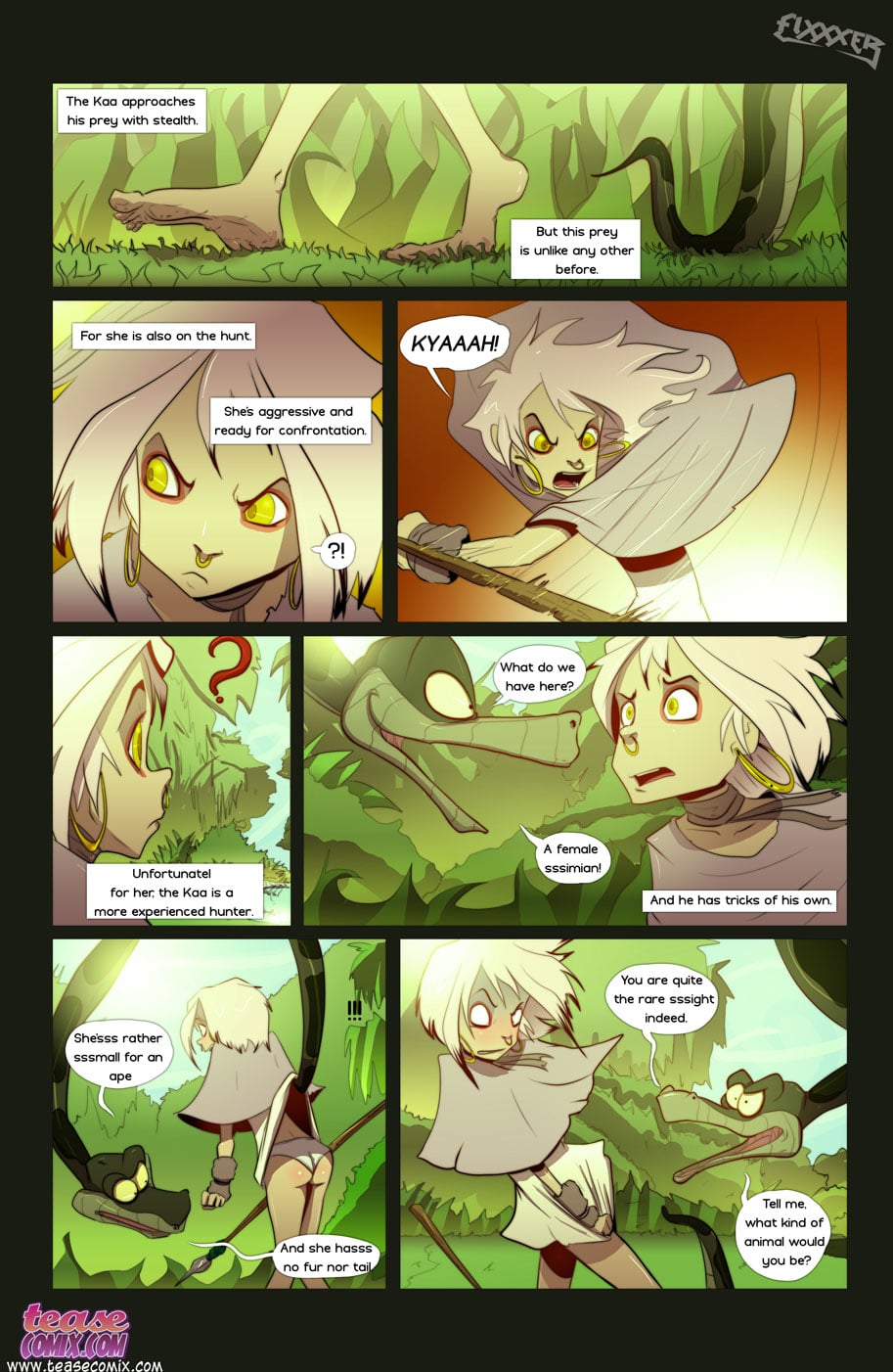 The Snake and The Girl 1 – Fixxxer [photo 4] - MangaPorn