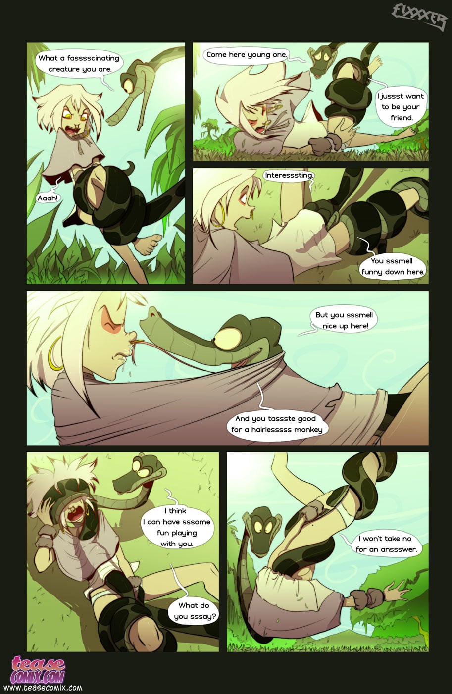The Snake and The Girl 1 – Fixxxer [photo 5] - MangaPorn