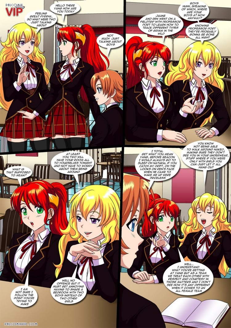 Girls Only Slumber Party – Palcomix [photo 3] - MangaPorn