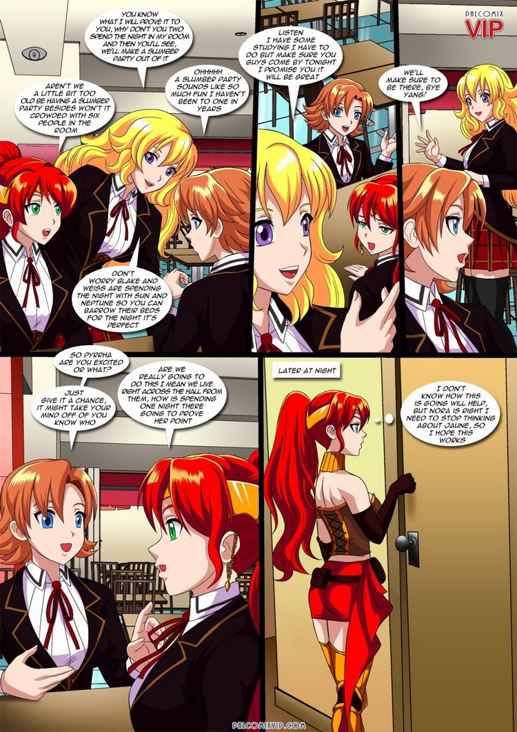 Girls Only Slumber Party – Palcomix [photo 4] - MangaPorn