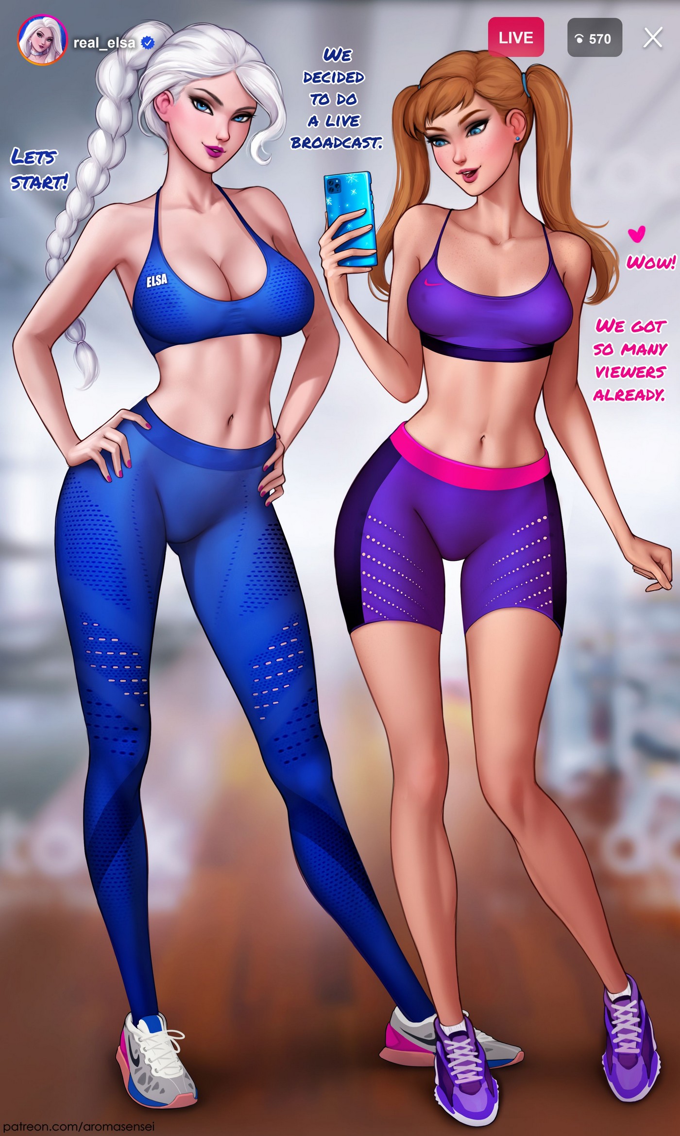 How To Train Your Ass With Elsa – Aroma Sensei [photo 1] - MangaPorn
