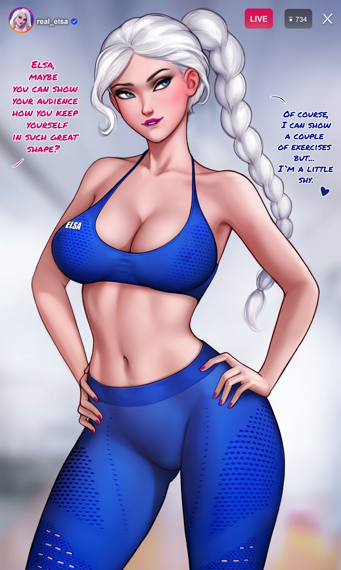 How To Train Your Ass With Elsa – Aroma Sensei [photo 2] - MangaPorn