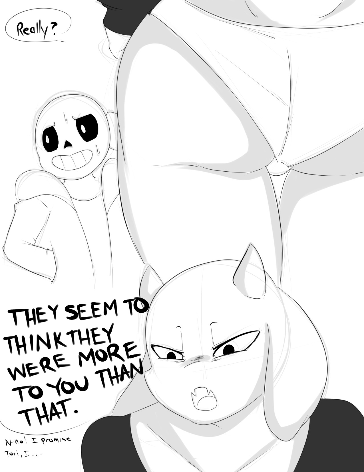 Sans x Toriel – Inuyuru [photo 2] - MangaPorn