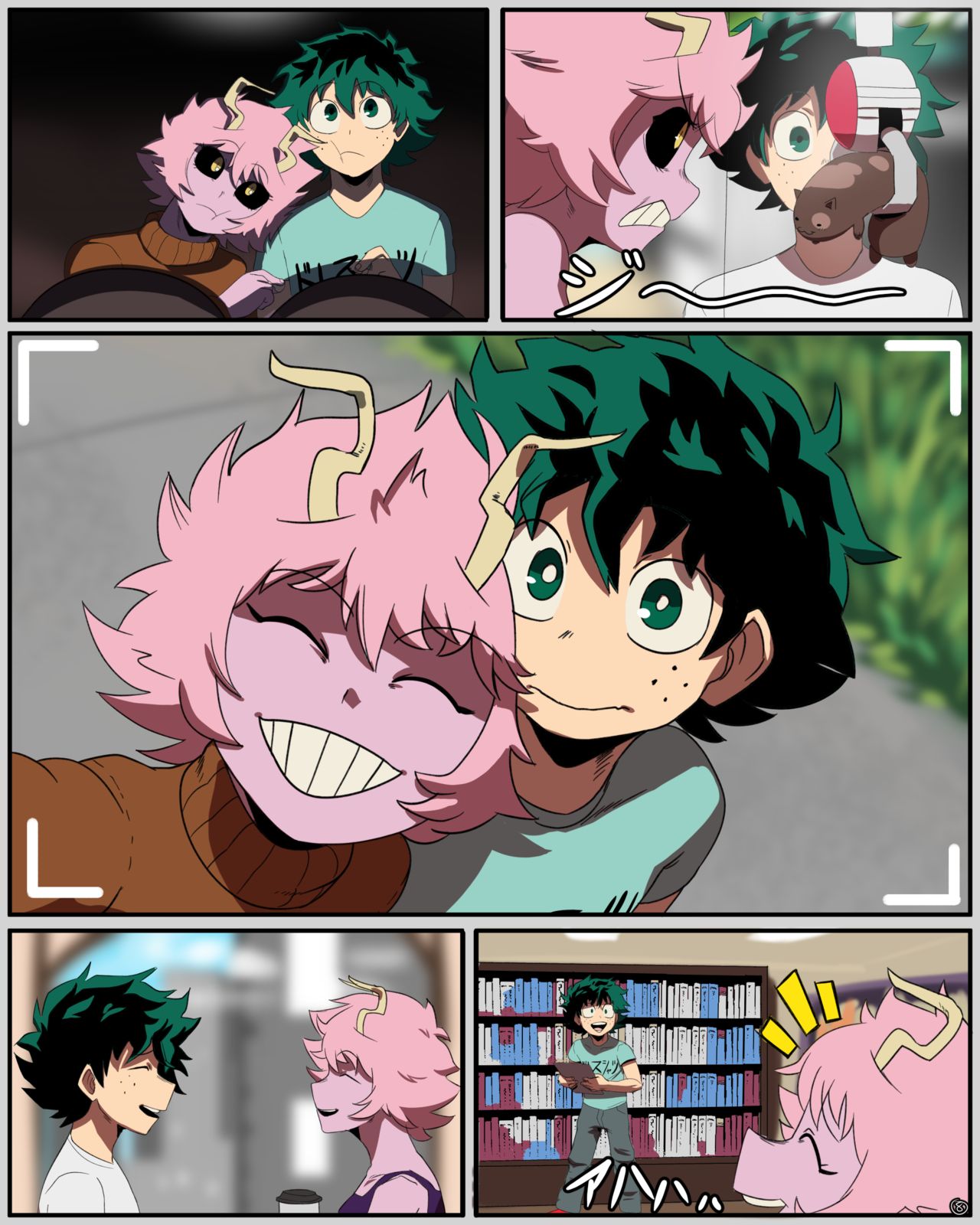 Mina X Deku – Chapter 2 [photo 9] - MangaPorn