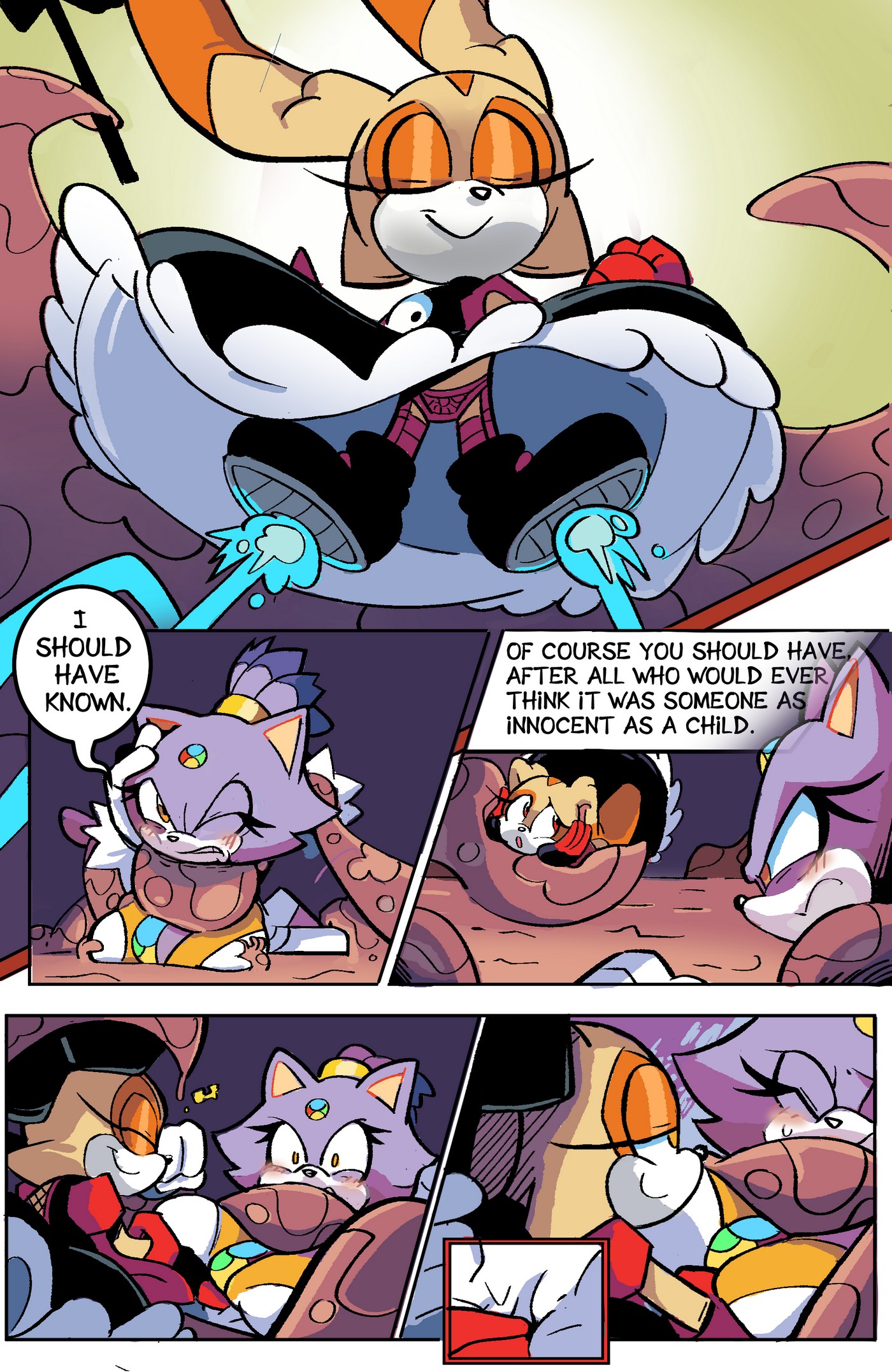 Cream vs. Blaze [photo 3] - MangaPorn