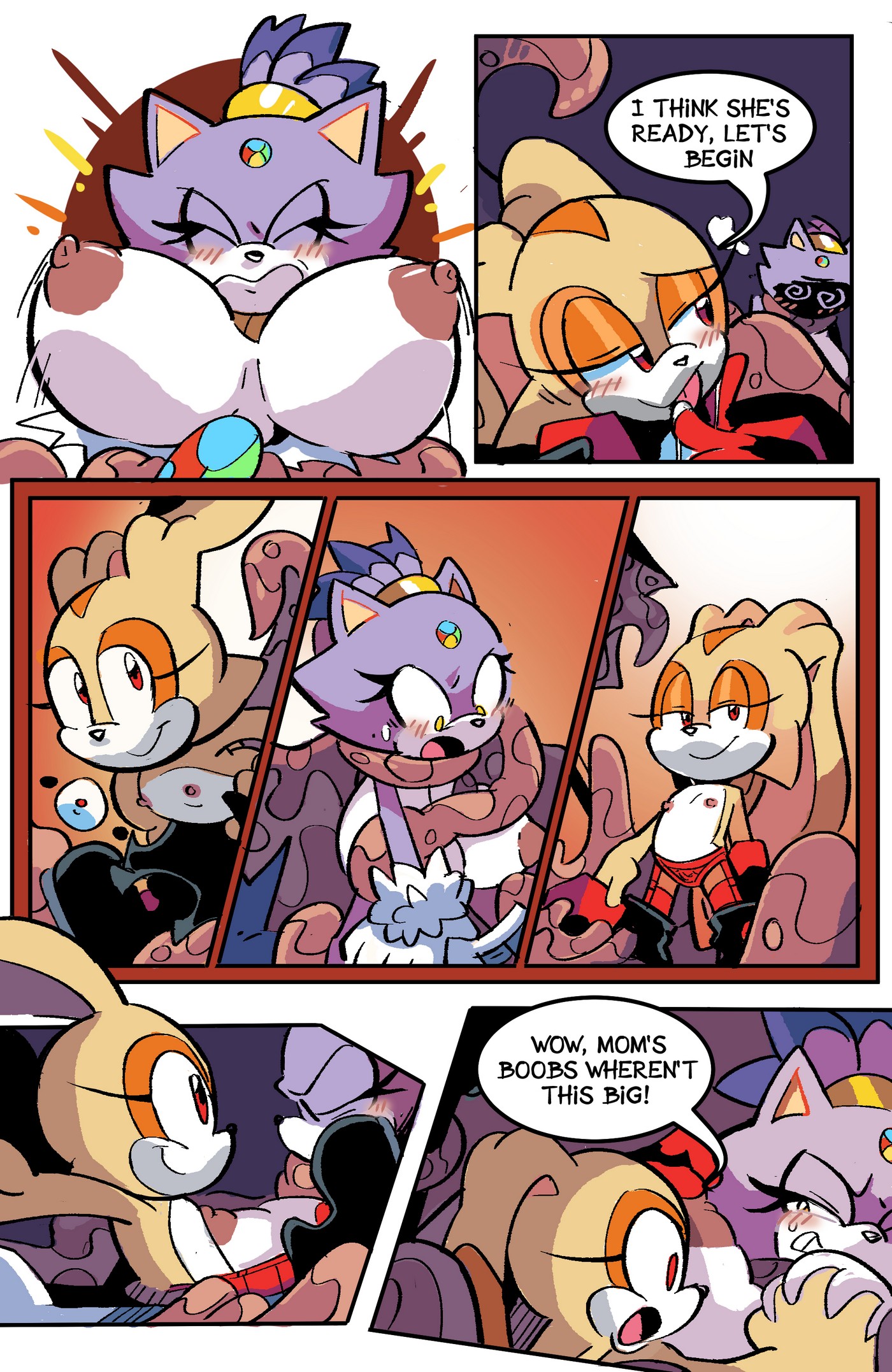 Cream vs. Blaze [photo 4] - MangaPorn
