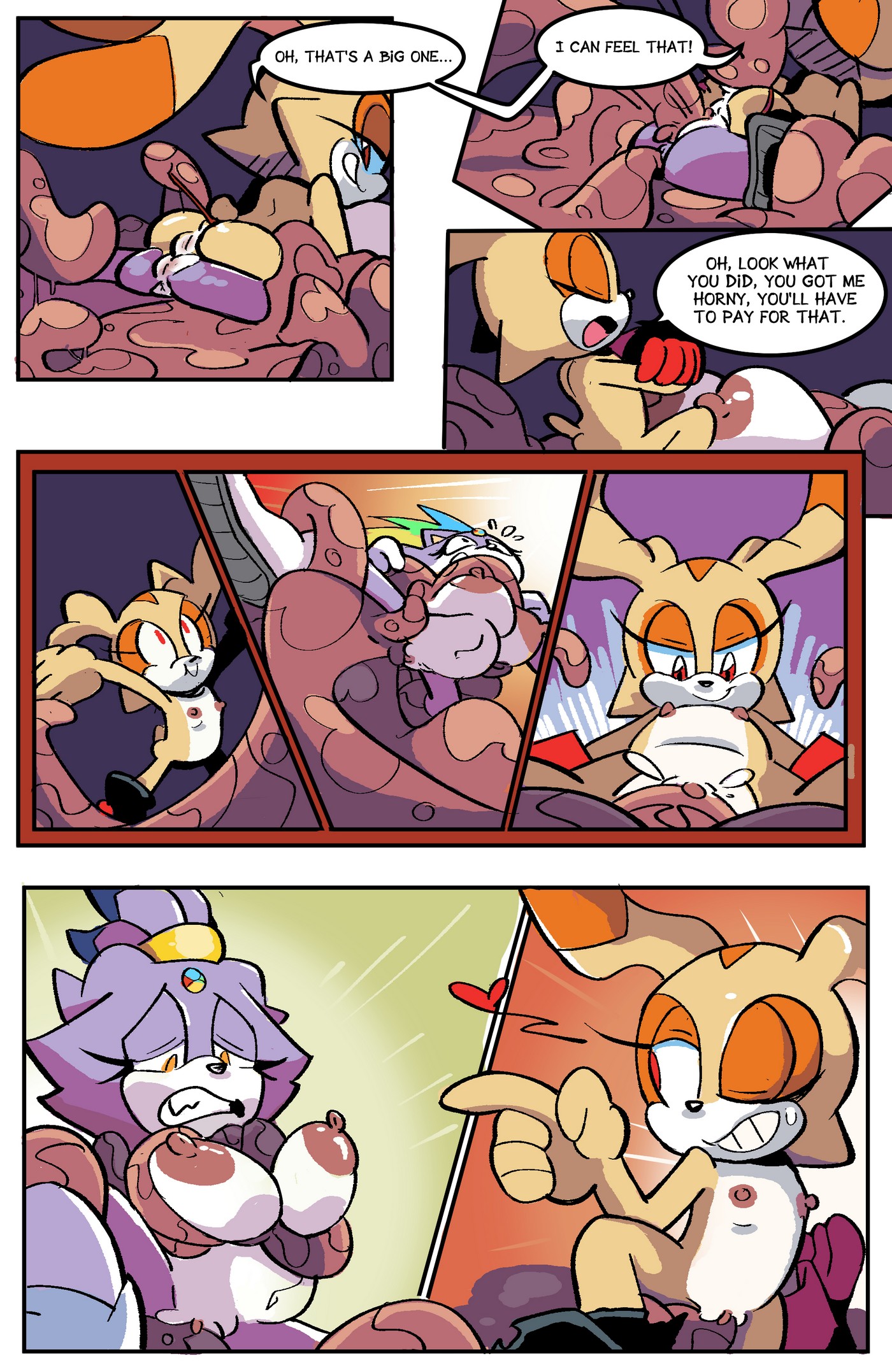 Cream vs. Blaze [photo 5] - MangaPorn