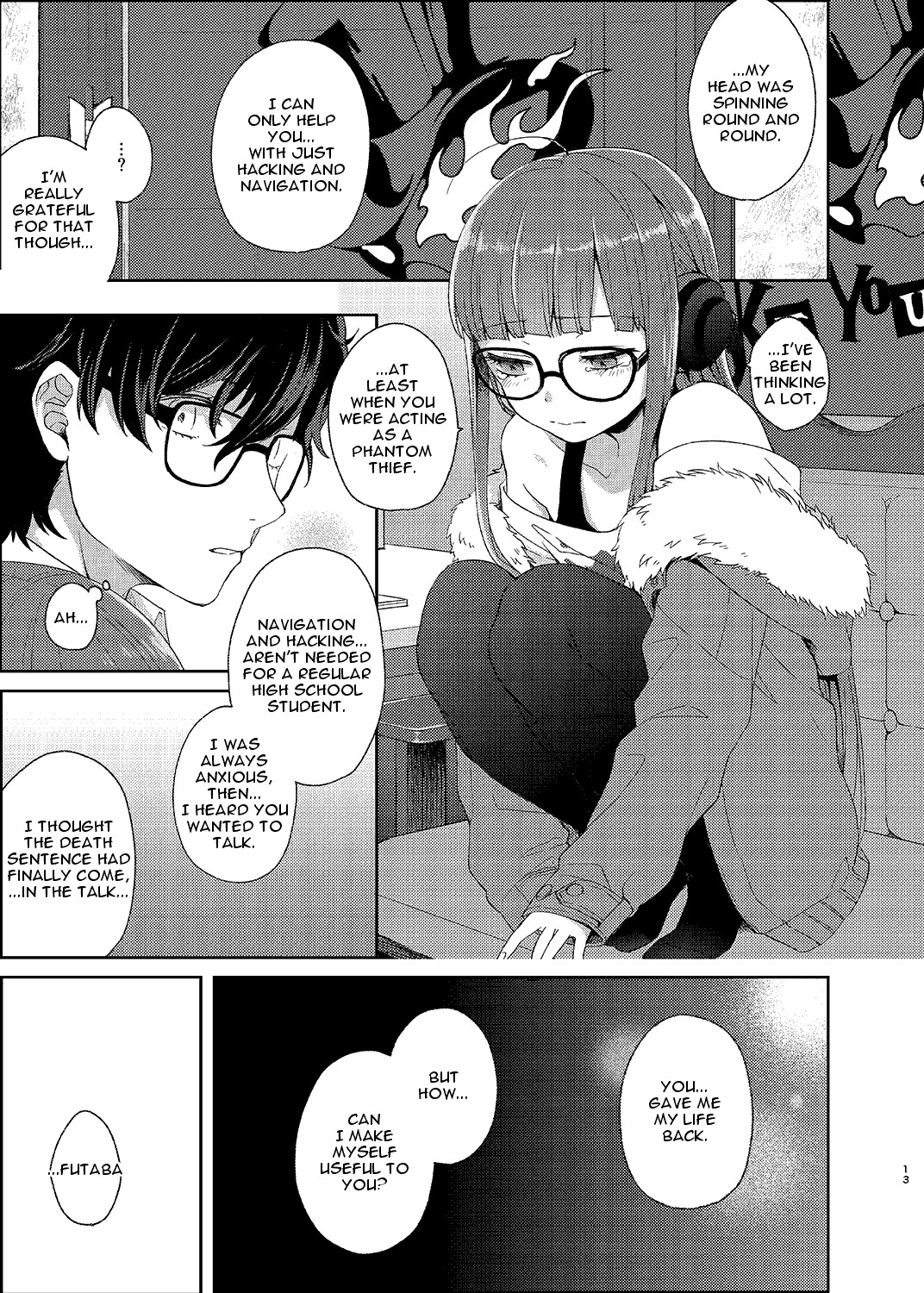 Persona 5 Hero x Futaba Fanbook 1 [photo 10] - MangaPorn