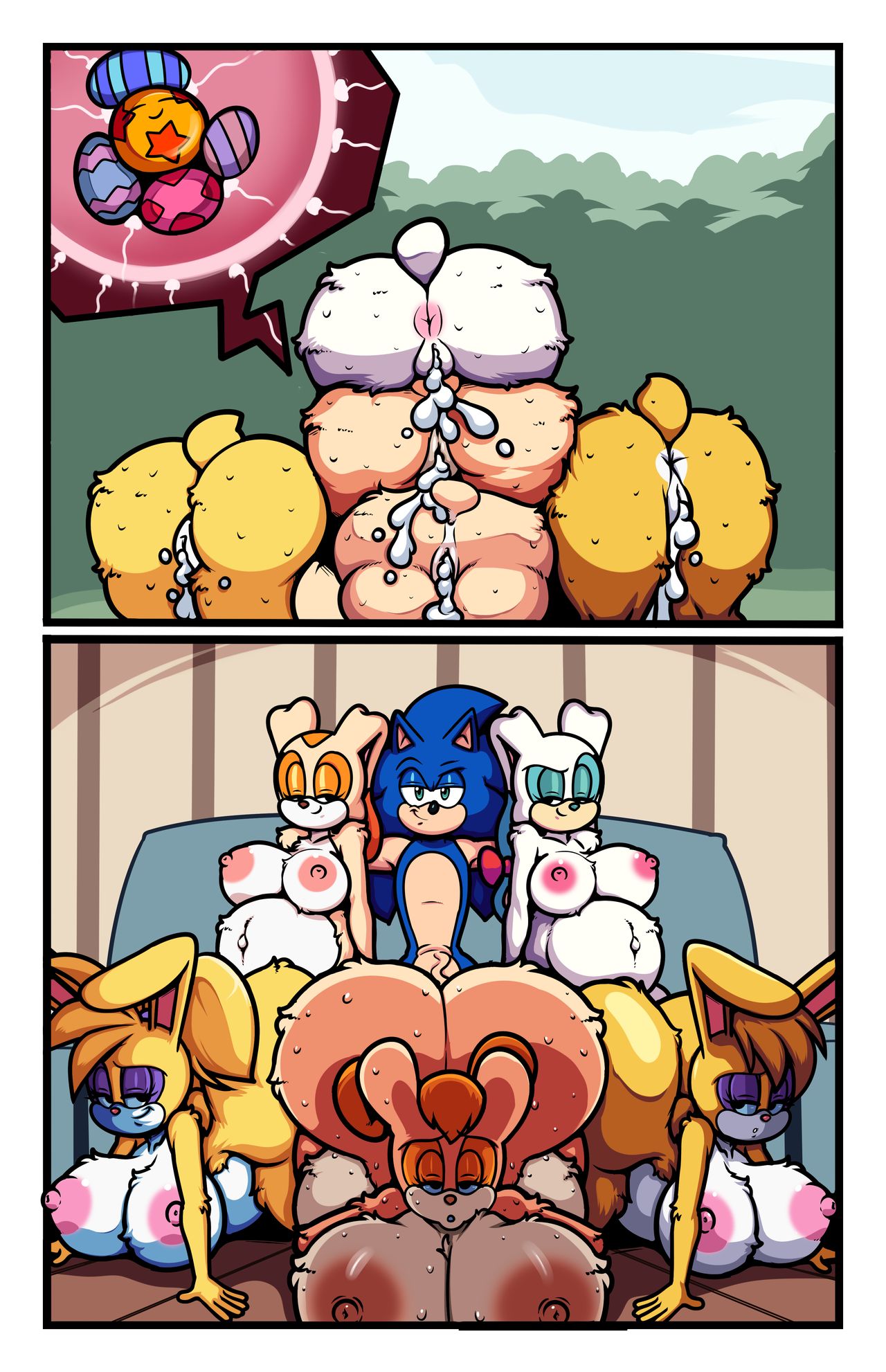 Sonic Girls Easter [photo 7] - MangaPorn