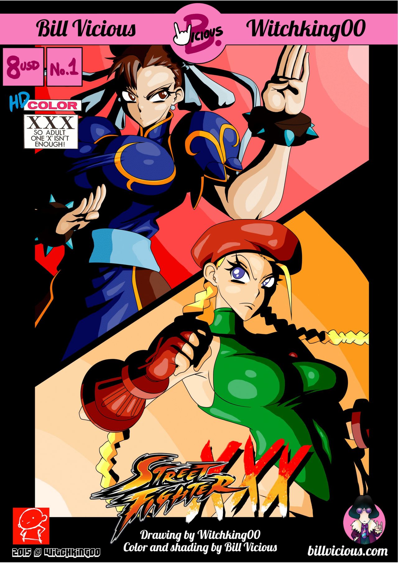 Street Fighter XXX – Bill Vicious [photo 1] - MangaPorn
