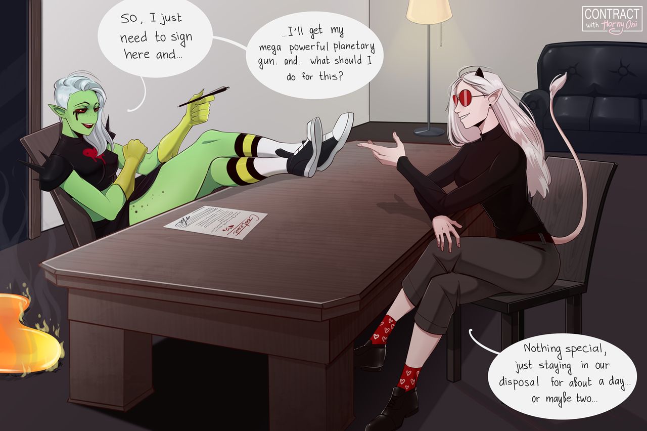 Contract with Horny Oni Lord Dominator – Horny Oni [photo 2] - MangaPorn