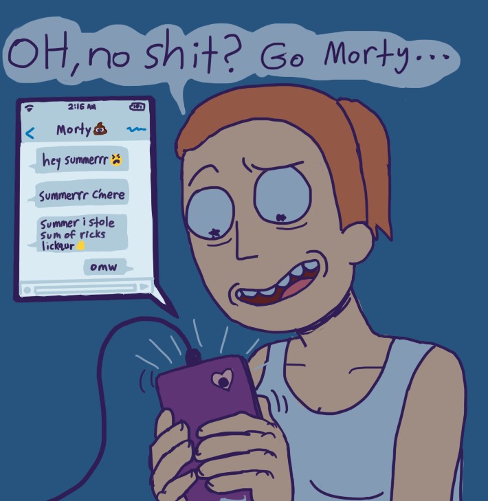 Stickyickysmut – Summer Morty Sinfest Circa [photo 79] - MangaPorn