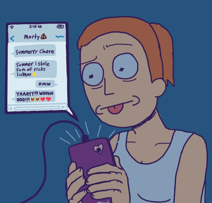 Stickyickysmut – Summer Morty Sinfest Circa [photo 80] - MangaPorn