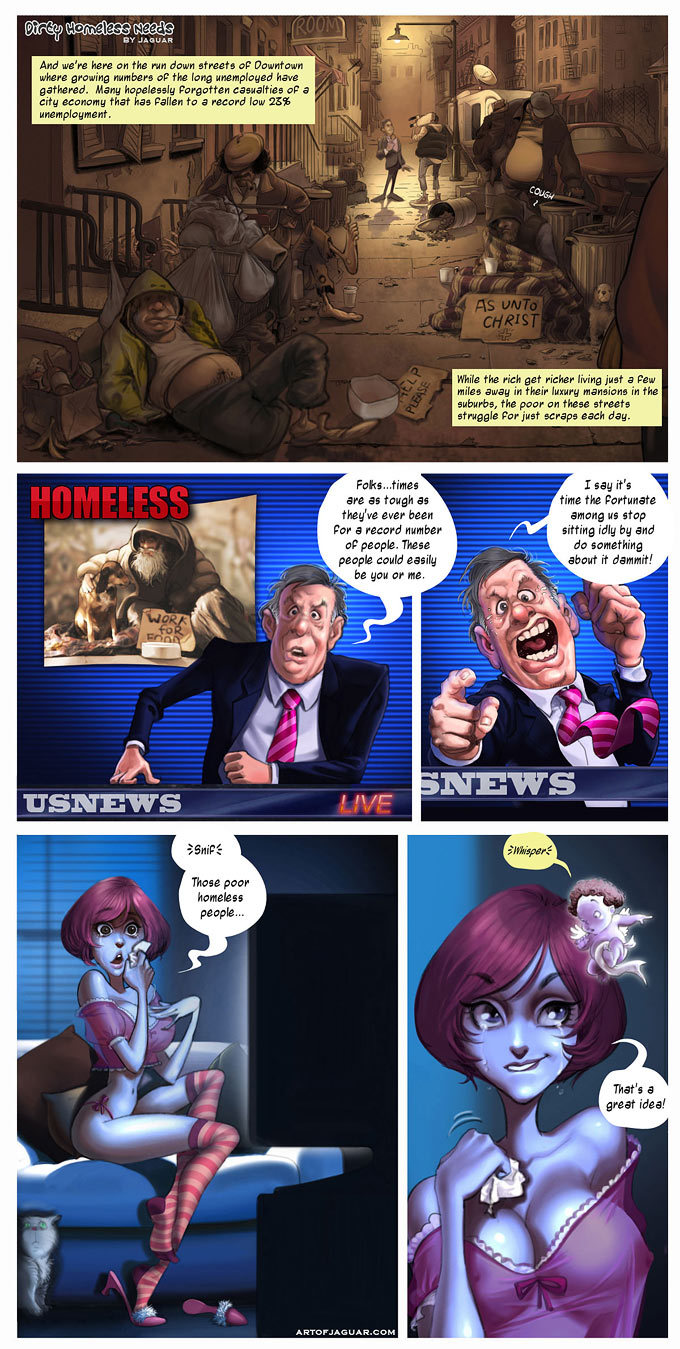 Dirty Homeless Needs – Jaguar [photo 1] - MangaPorn