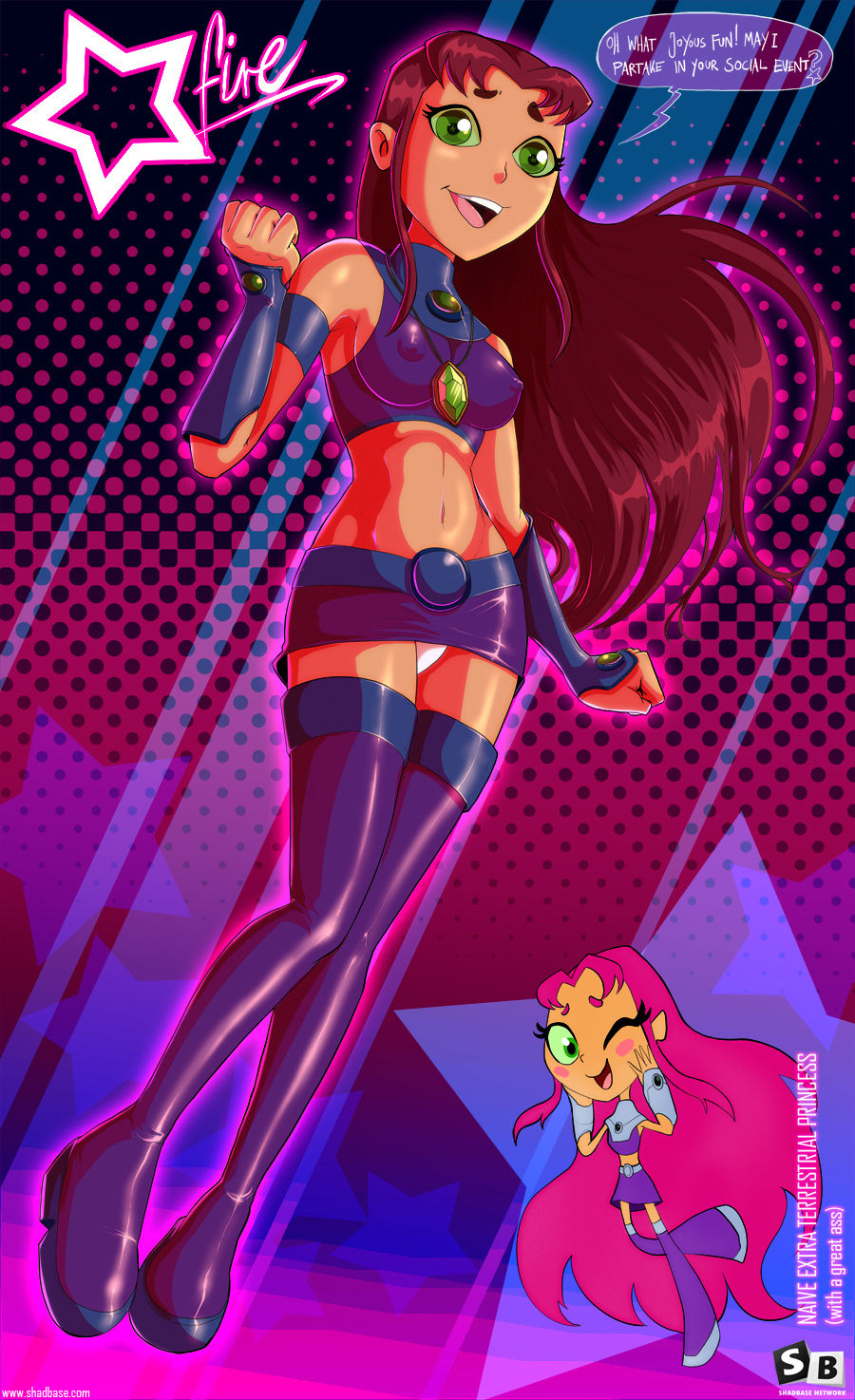 Teen Titans Go! Fuck! BlackFire and Starfire – Shadman [photo 12] - MangaPorn