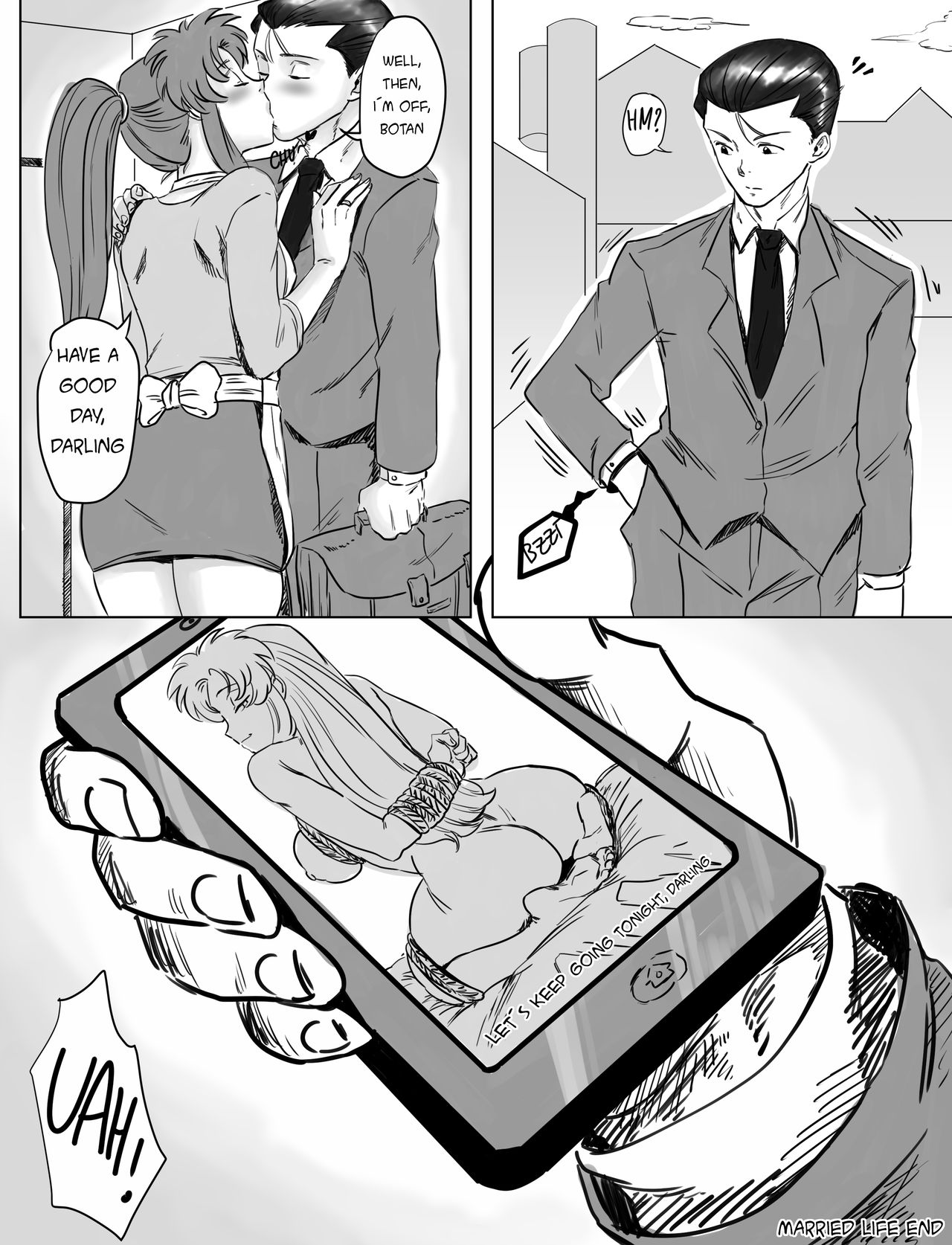 Botan and Yusuke’s Married Life – Aarokira [photo 11] - MangaPorn