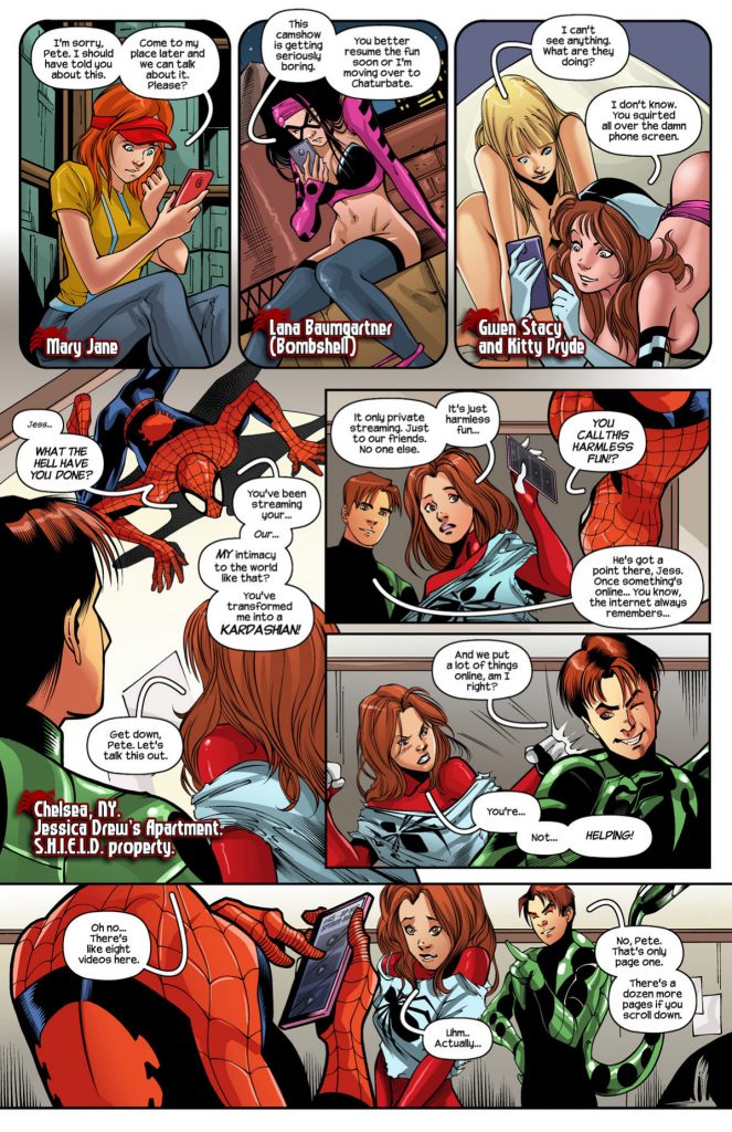 Spidercest Ultimate Spider Man XXX – Tracy Scops [photo 3] - MangaPorn