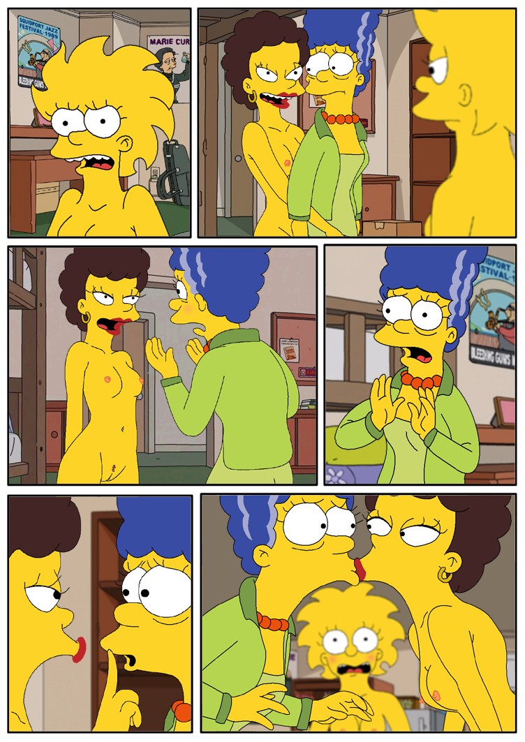 Marge and Lisa Simpsons go Lesbian – The Simpsons [photo 3] - MangaPorn