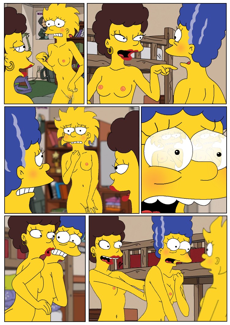 Marge and Lisa Simpsons go Lesbian – The Simpsons [photo 7] - MangaPorn