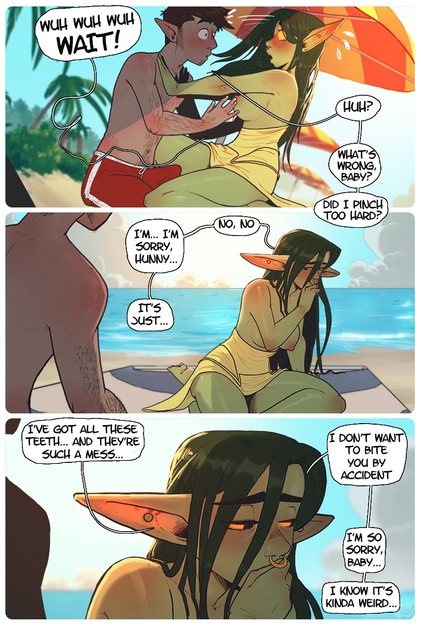 Nott the Thicc – Beach Day in Xhorhas [photo 10] - MangaPorn