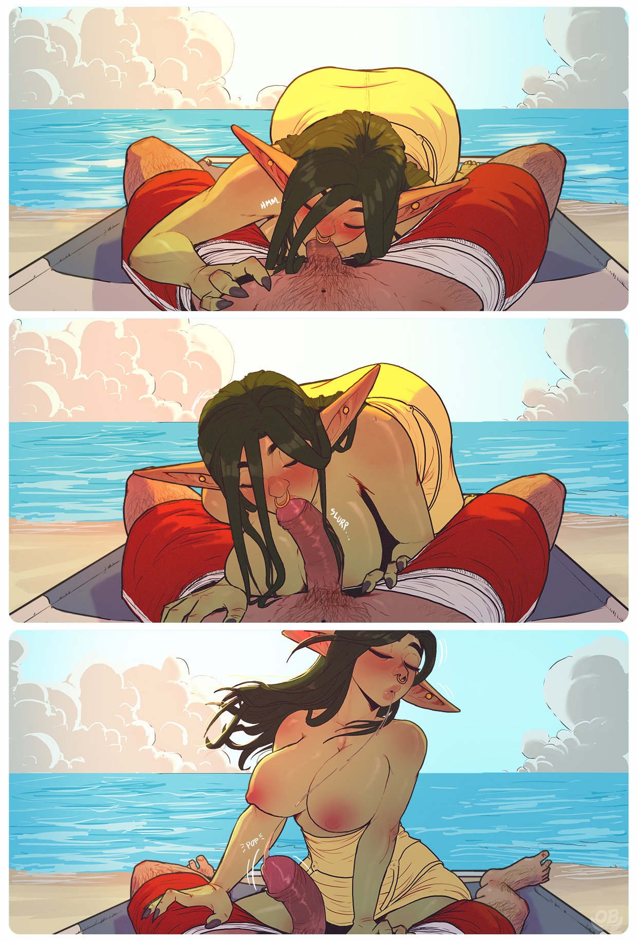 Nott the Thicc – Beach Day in Xhorhas [photo 17] - MangaPorn