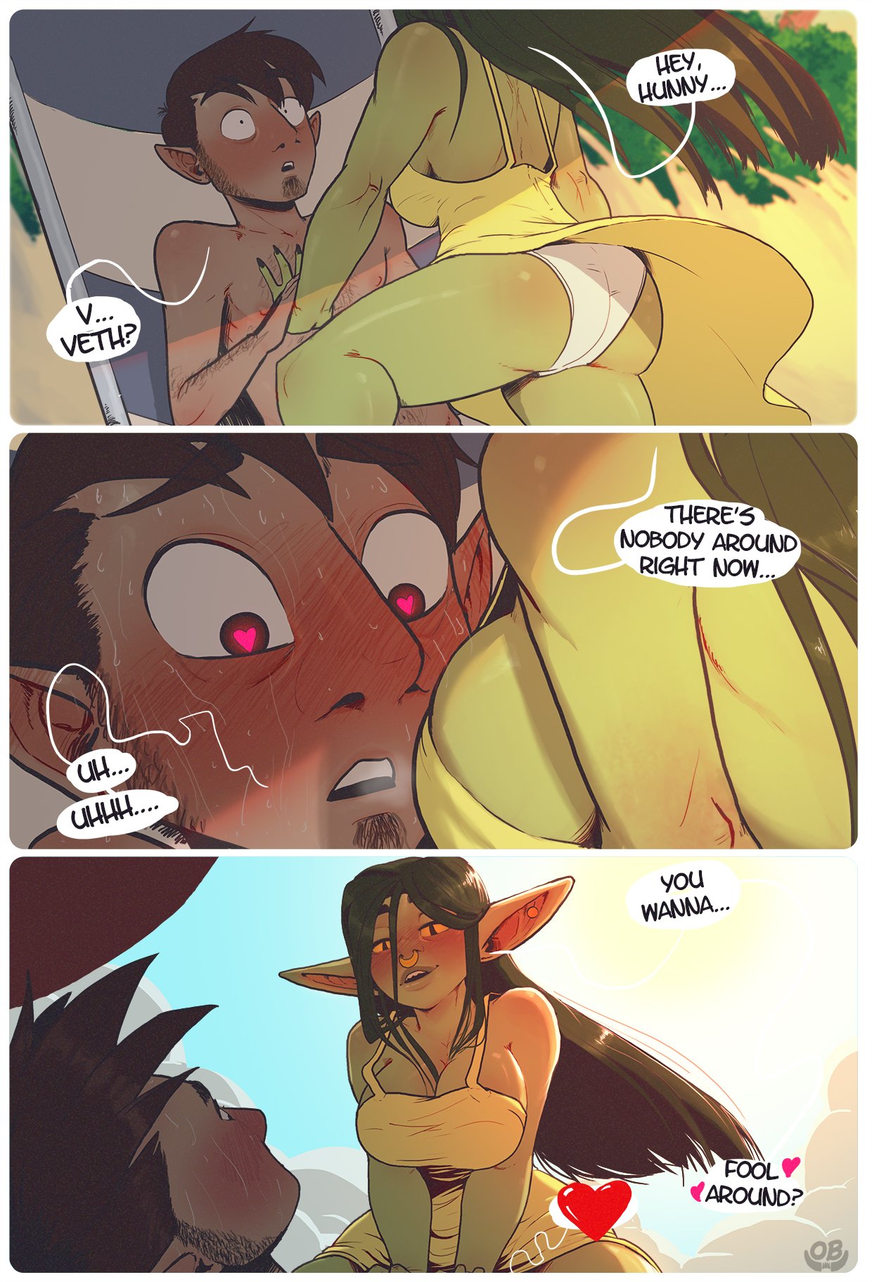 Nott the Thicc – Beach Day in Xhorhas [photo 5] - MangaPorn