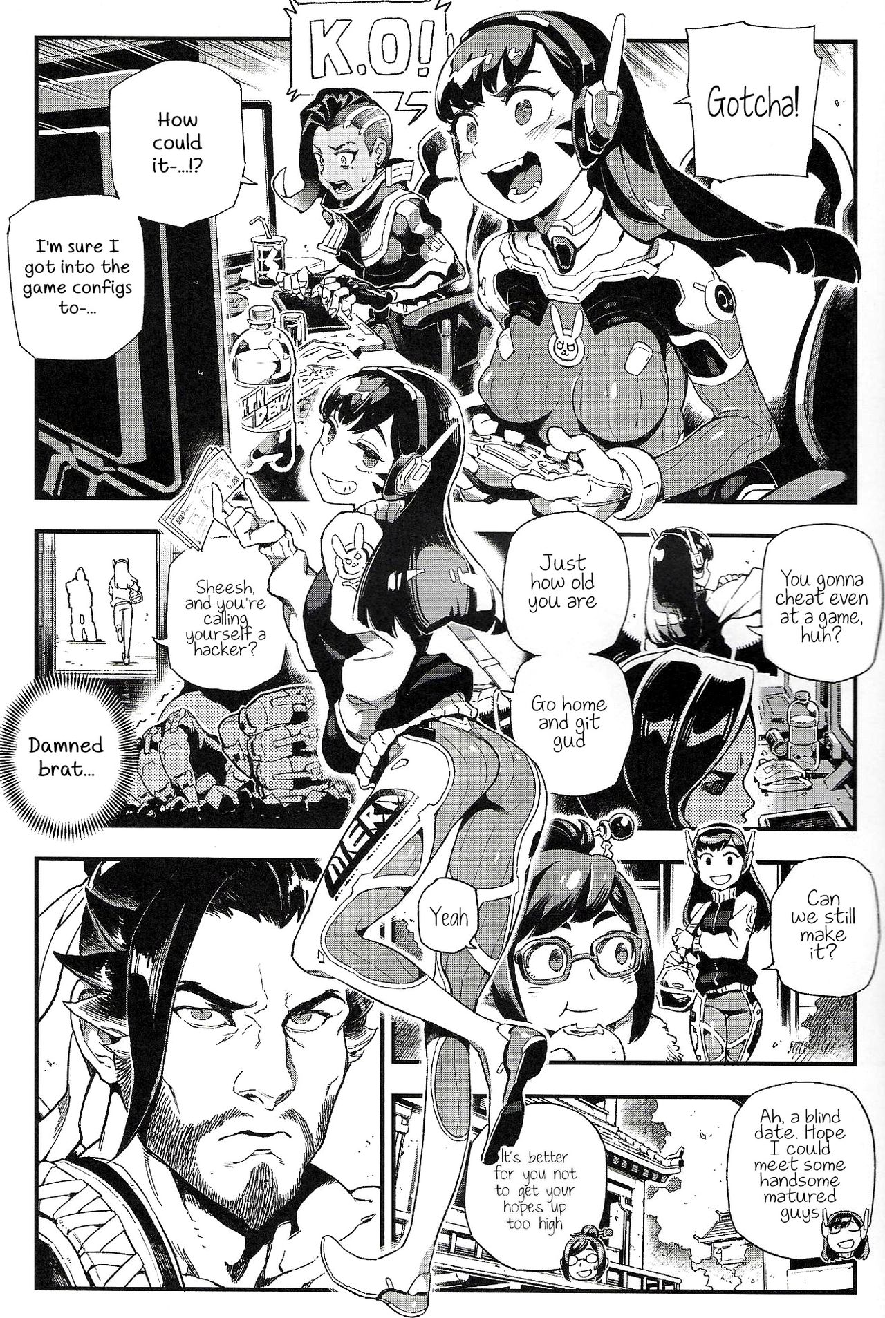 OVERTIME!! OVERWATCH FANBOOK VOL 2 – Bear Hand [photo 4] - MangaPorn