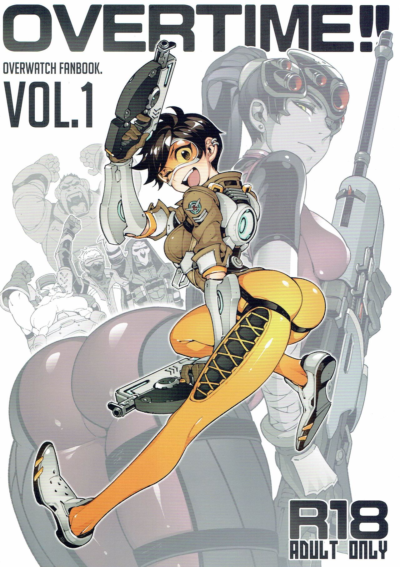 OVERTIME!! OVERWATCH FANBOOK VOL 1 – Bear Hand [photo 1] - MangaPorn