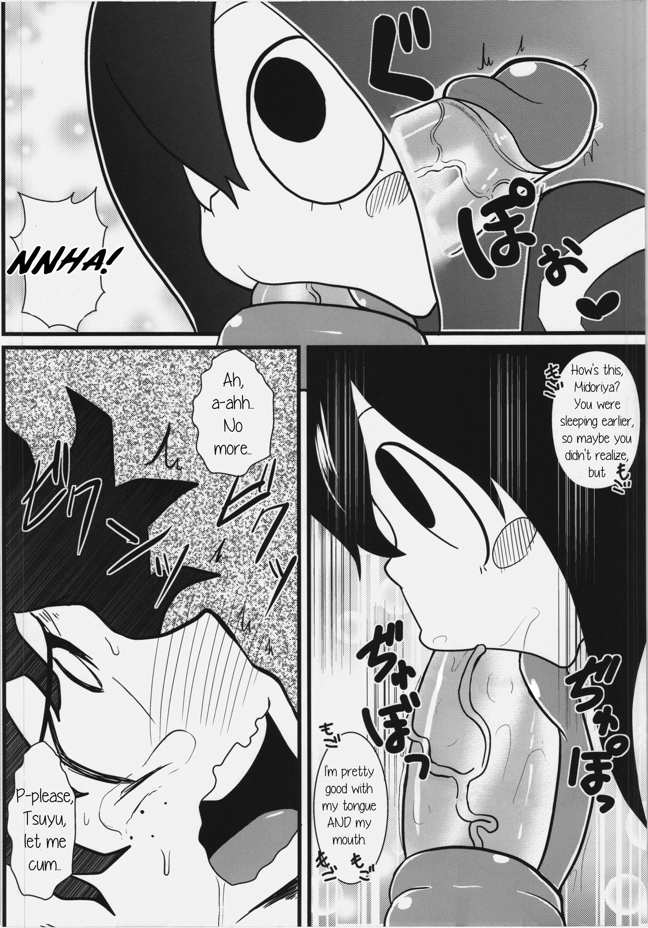 Tsuyu-chan to! Ganbare tte Kanji no Dex Tsuyu and! Some Do Your Best DEKX [photo 10] - MangaPorn