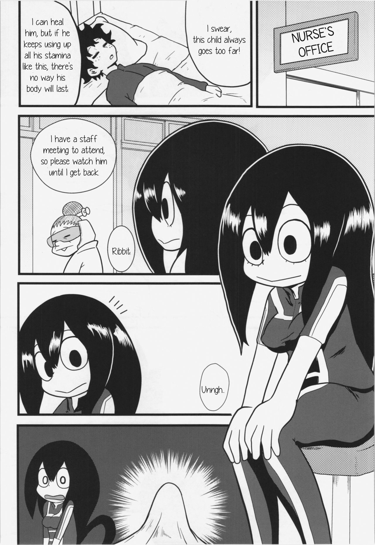Tsuyu-chan to! Ganbare tte Kanji no Dex Tsuyu and! Some Do Your Best DEKX [photo 3] - MangaPorn