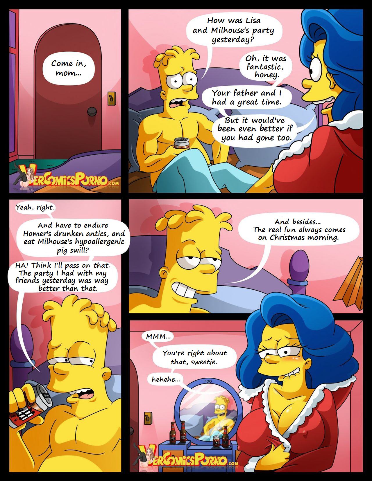 Milky White Christmas – The Simpsons [photo 3] - MangaPorn