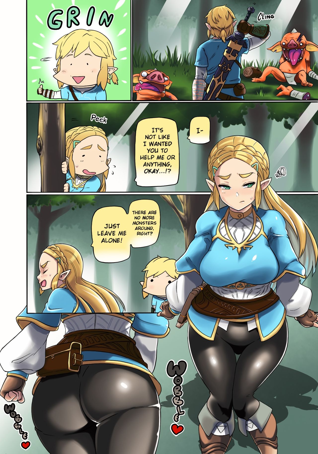 Dat Ass – Zelda Hentai [photo 3] - MangaPorn