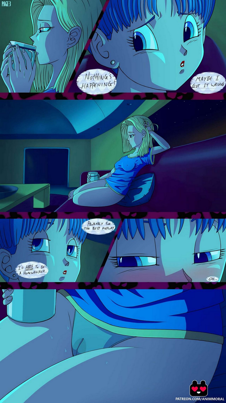 Android 18 + Bulma [photo 3] - MangaPorn