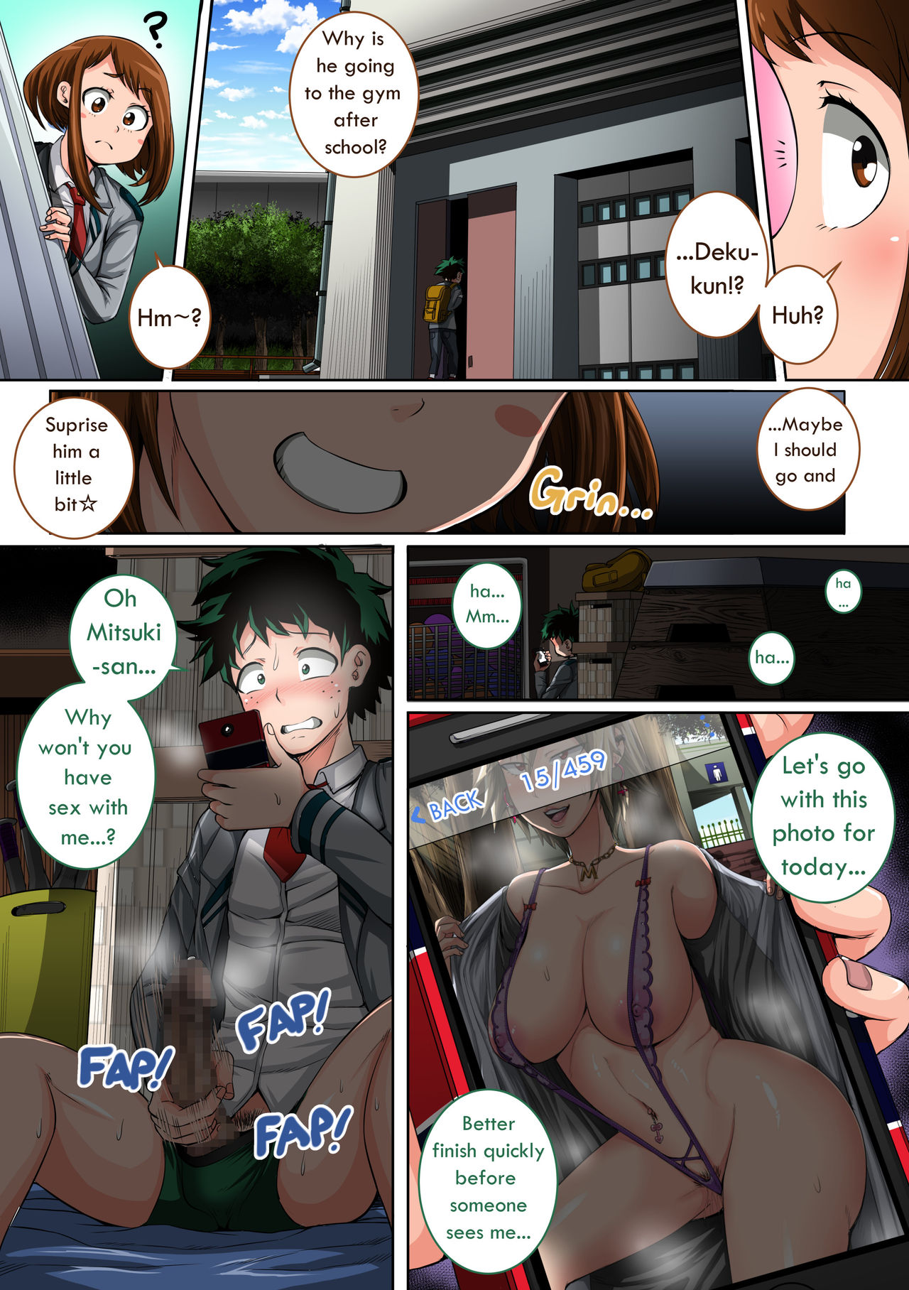 My Harem Academia 3 [photo 3] - MangaPorn
