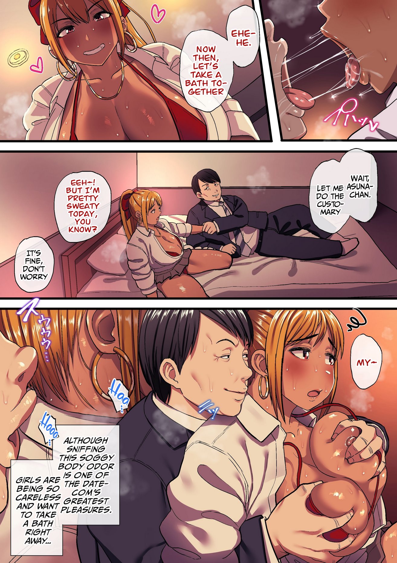 Old Guy Compensated Dating – Dark Skinned Gal Arc [photo 6] - MangaPorn