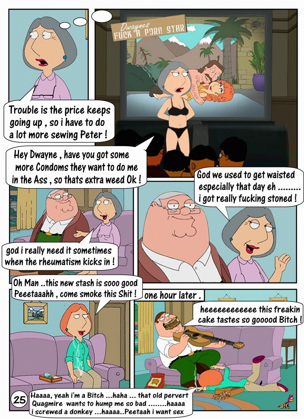 The Retrospective Adventures Of A Housewife Turned Porno Star [photo 18] - MangaPorn