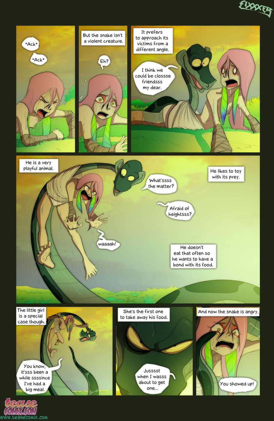 The Snake and The Girl 2 – Fixxxer [photo 8] - MangaPorn