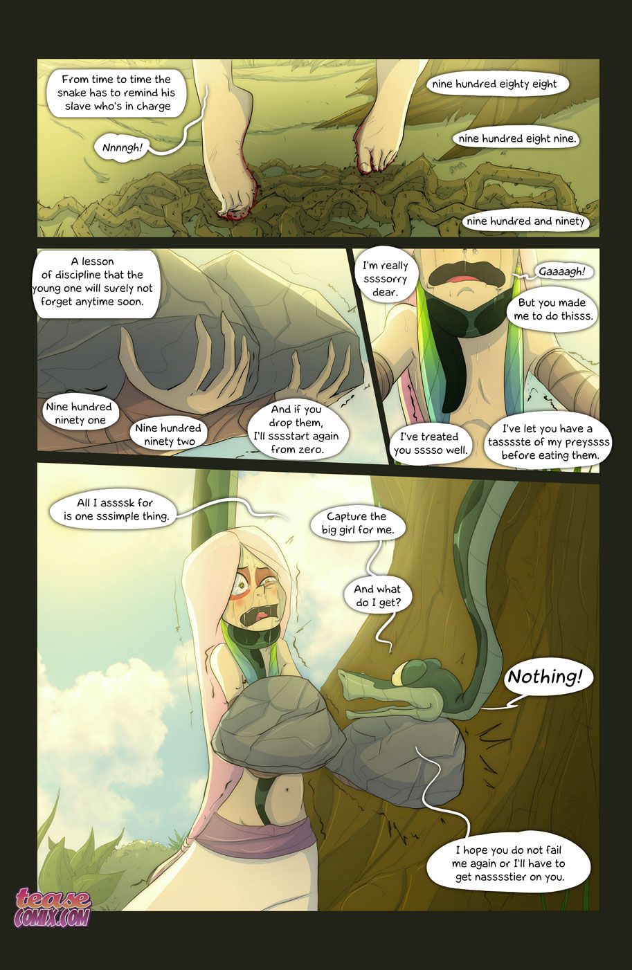 The Snake and The Girl 3 – Fixxxer [photo 17] - MangaPorn