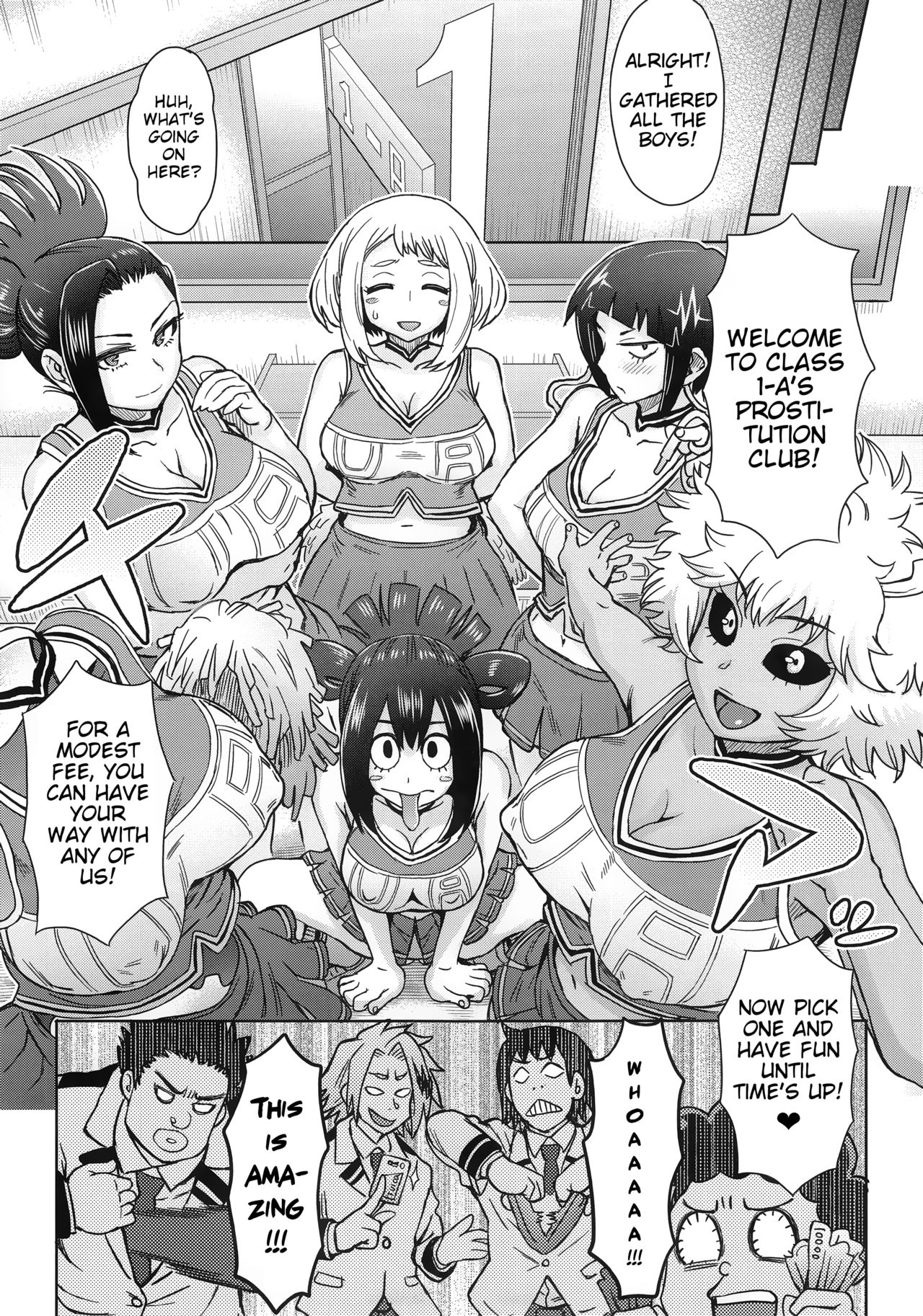 Uraraka Ura Fuzoku Uraraka’s Behind the Scenes Prostitution [photo 11] - MangaPorn