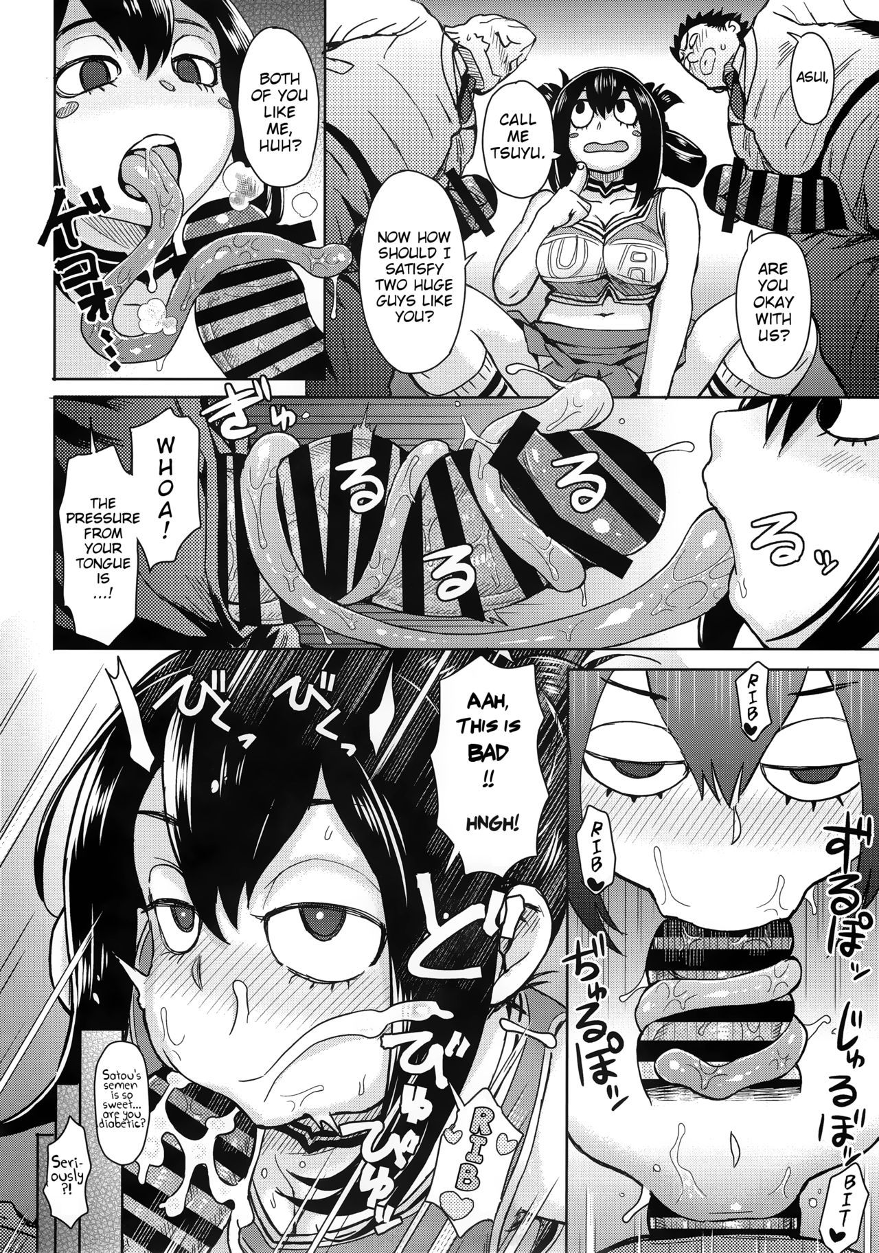 Uraraka Ura Fuzoku Uraraka’s Behind the Scenes Prostitution [photo 12] - MangaPorn