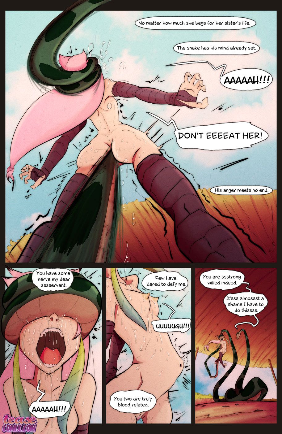The Snake and The Girl 5 – Fixxxer [photo 18] - MangaPorn