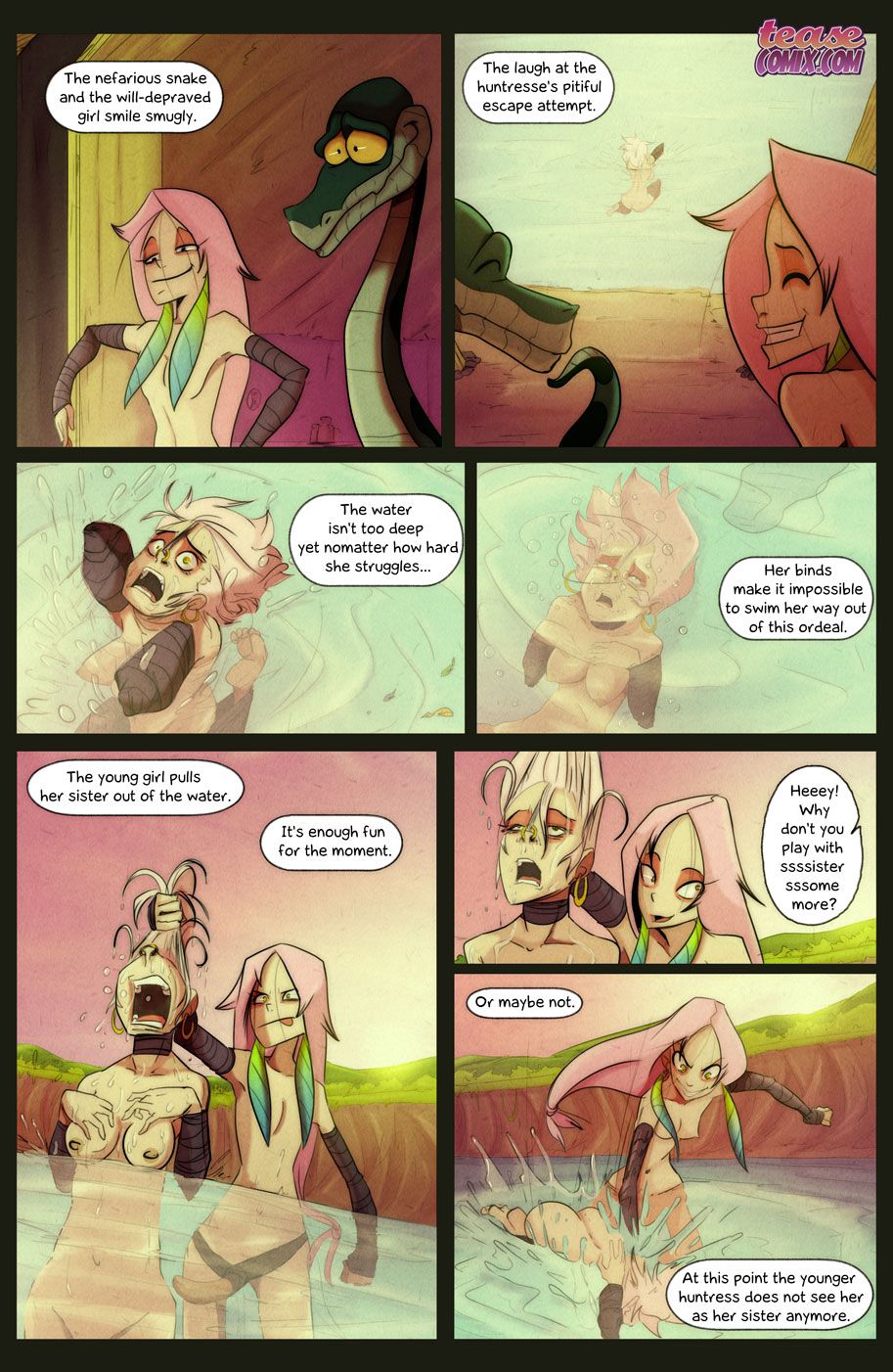 The Snake and The Girl 5 – Fixxxer [photo 3] - MangaPorn