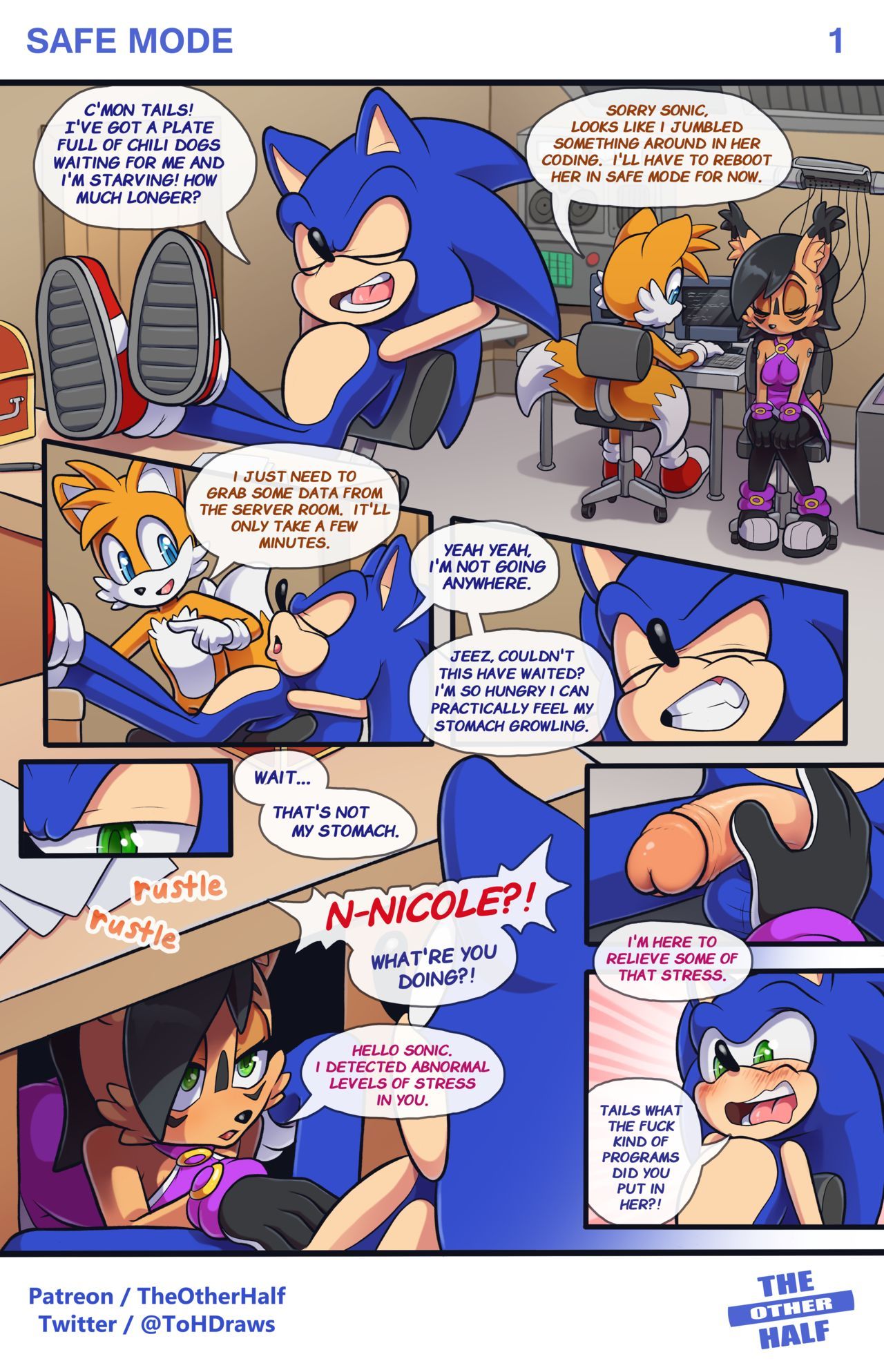 Sonic Safe Mode – TheOtherHalf [photo 1] - MangaPorn