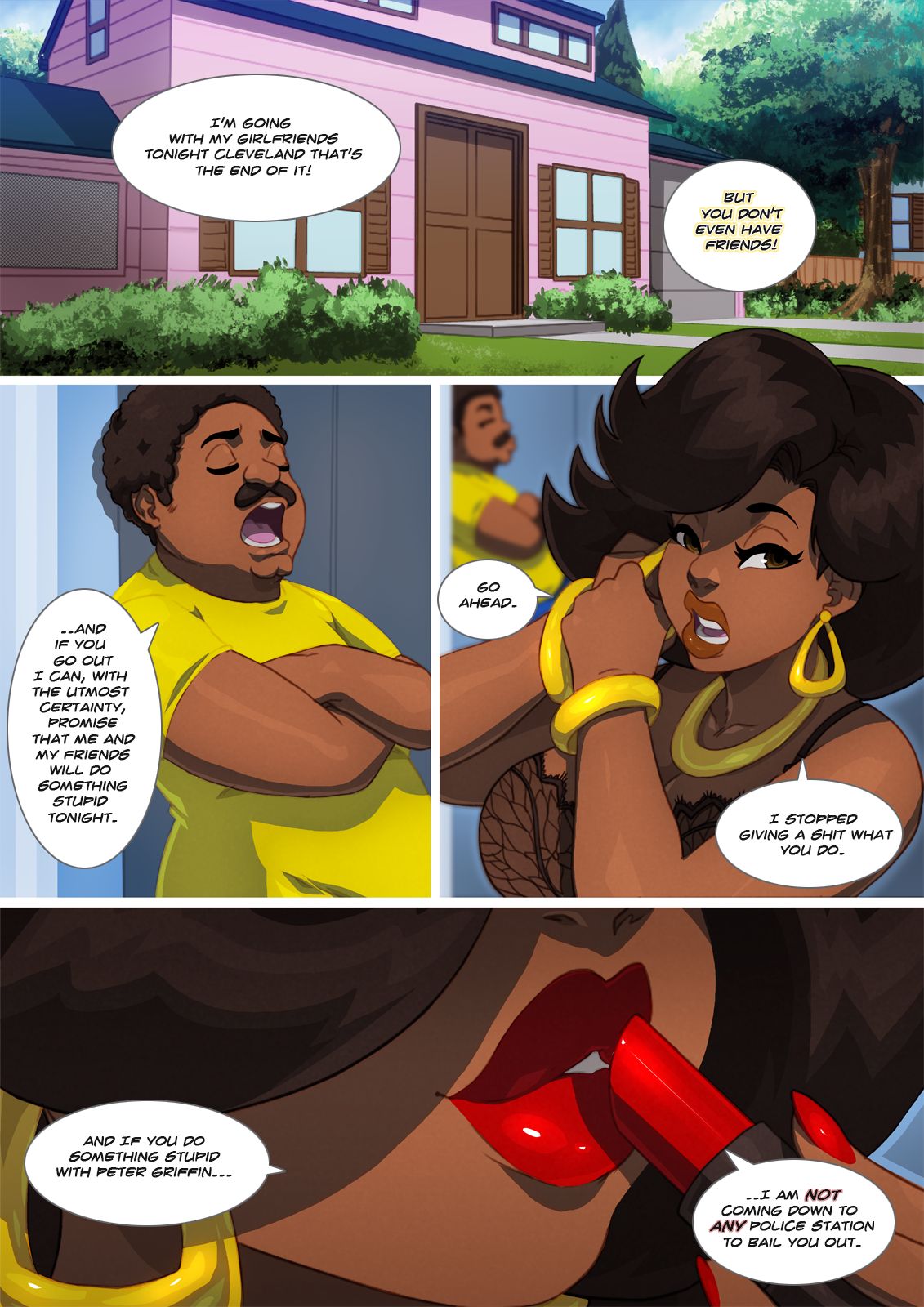 Going Out – The Cleveland Show [photo 3] - MangaPorn