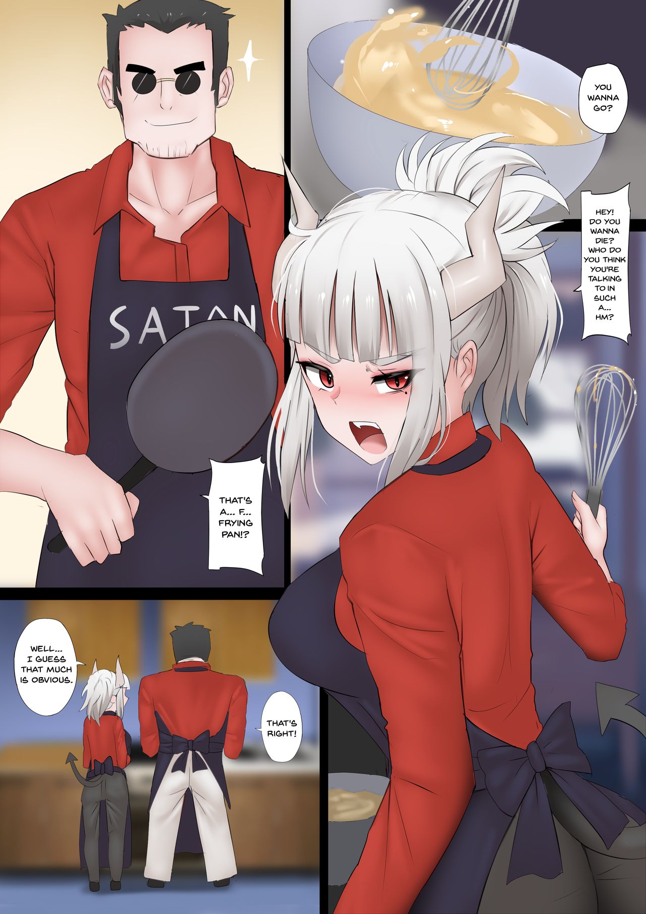 Pancakes Challenge – Helltaker [photo 2] - MangaPorn