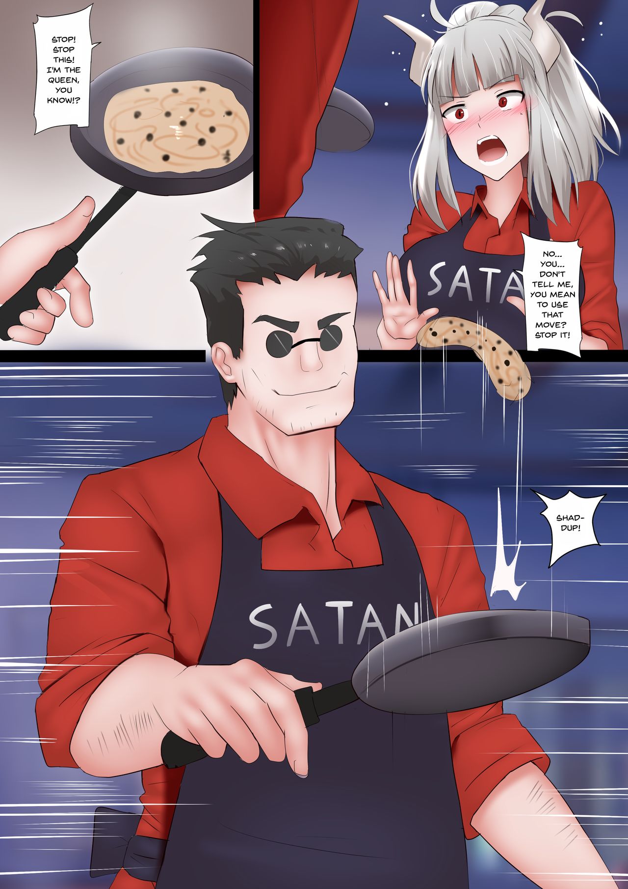 Pancakes Challenge – Helltaker [photo 3] - MangaPorn