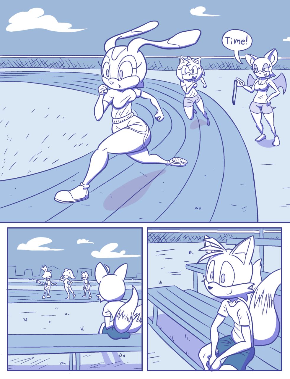Rainy Monday – Sonic XXX [photo 3] - MangaPorn