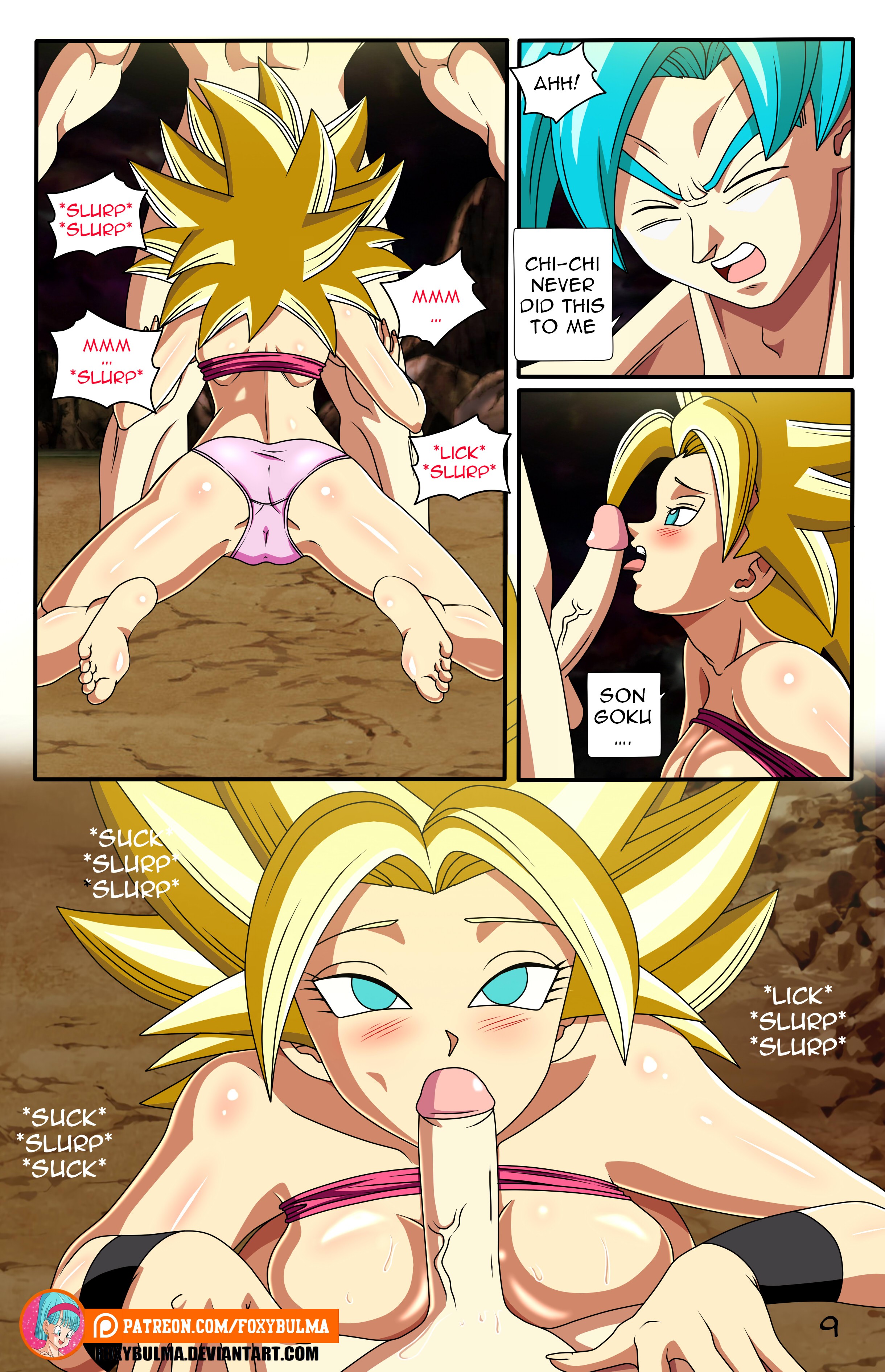 Saiyan Threesome – Dragon Ball Z [photo 10] - MangaPorn