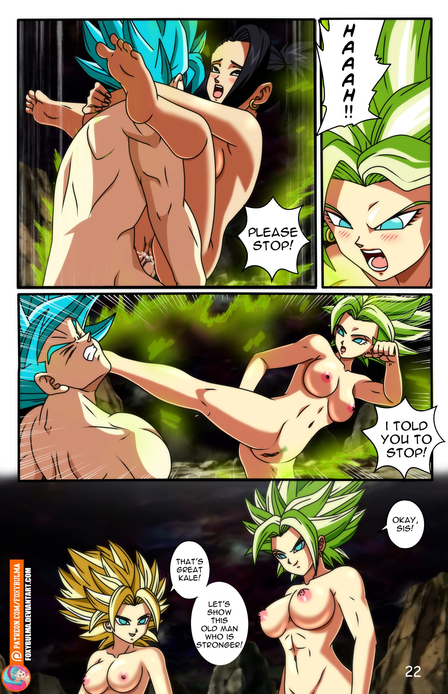 Saiyan Threesome – Dragon Ball Z [photo 23] - MangaPorn